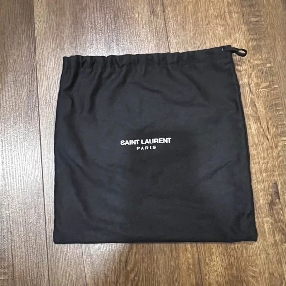 YSL Beige Quilted Leather Chain Wallet - Picture 5 of 5